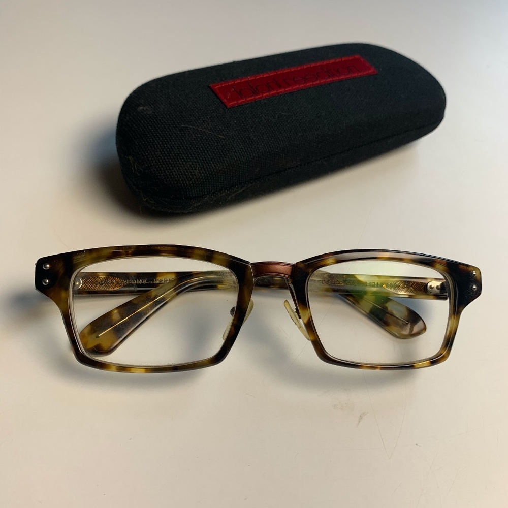 Lafont designer tortoiseshell eyeglasses